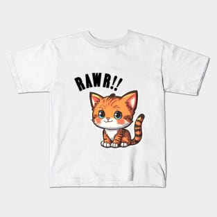 Cute Baby Tiger Kids T-Shirt